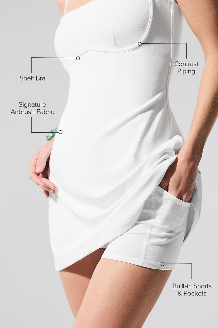 Airbrush Streamlined Dress - Lulualo