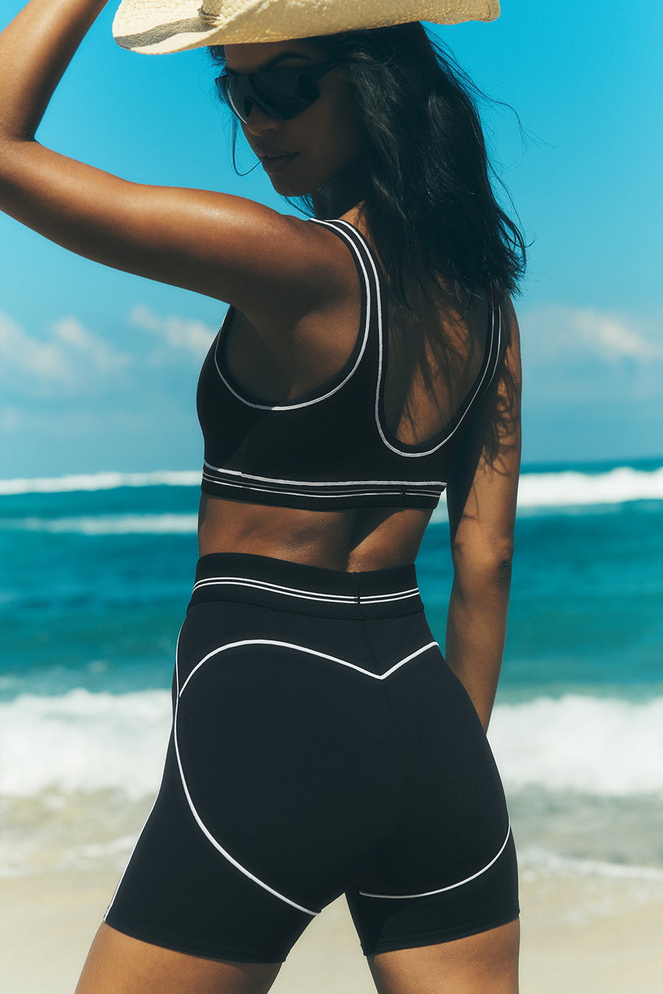 Airbrush Heart Throb Bra+shorts - Lulualo