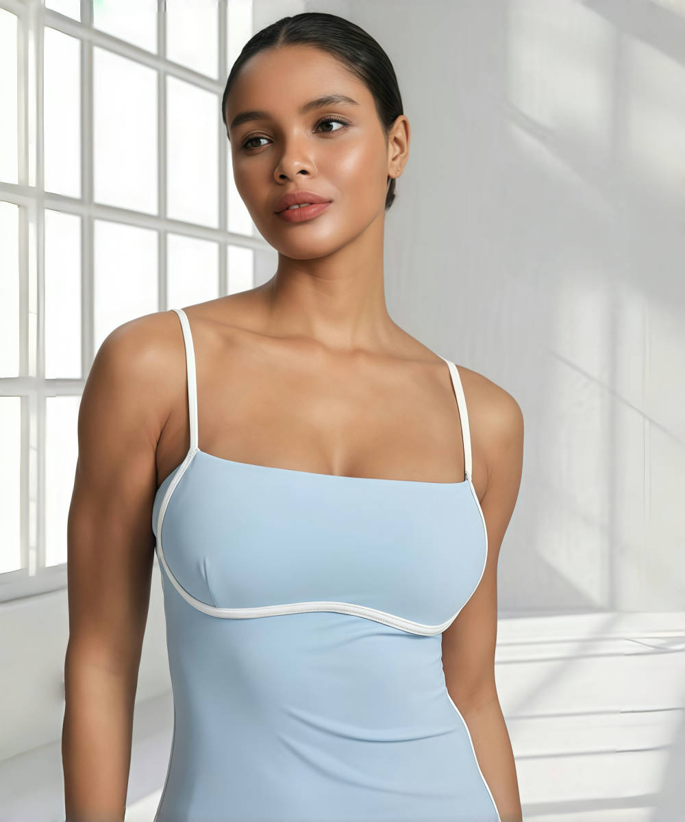 Airbrush Streamlined Dress - Lulualo