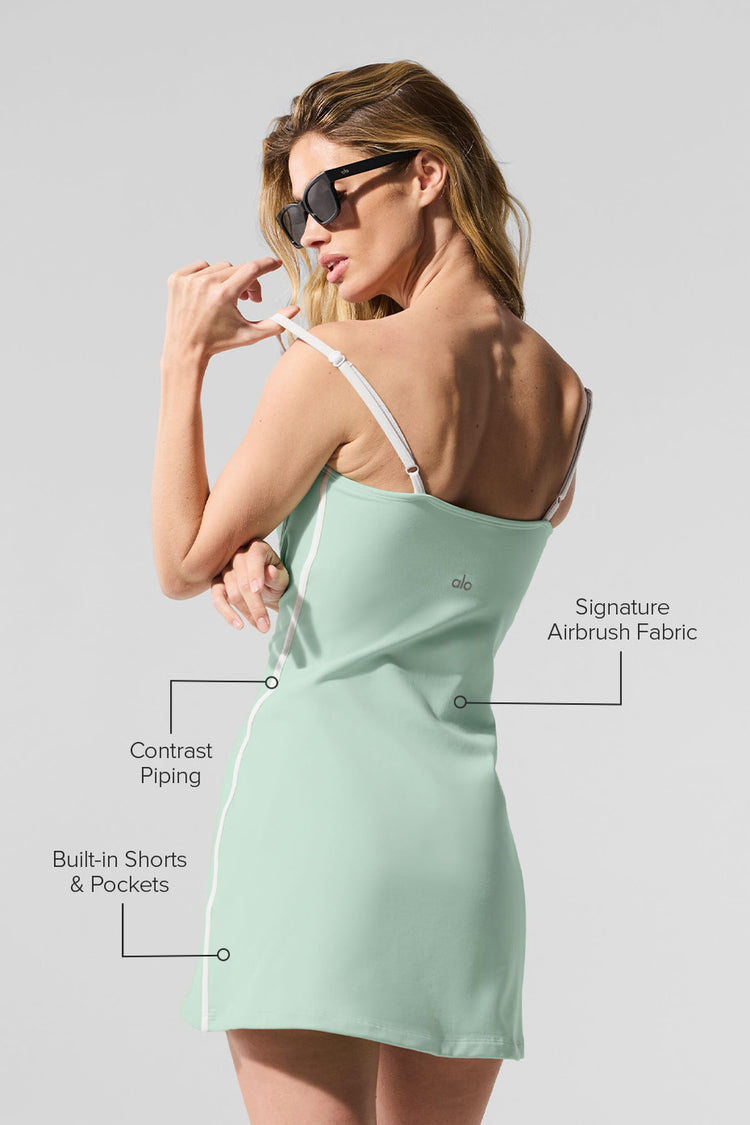 Airbrush Streamlined Dress - Lulualo