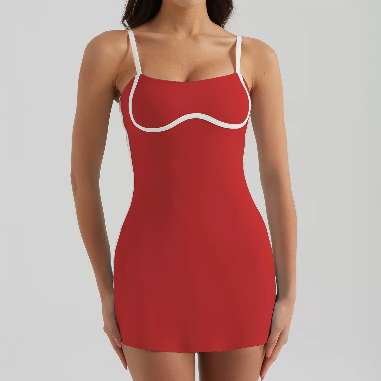 Airbrush Streamlined Dress - Lulualo
