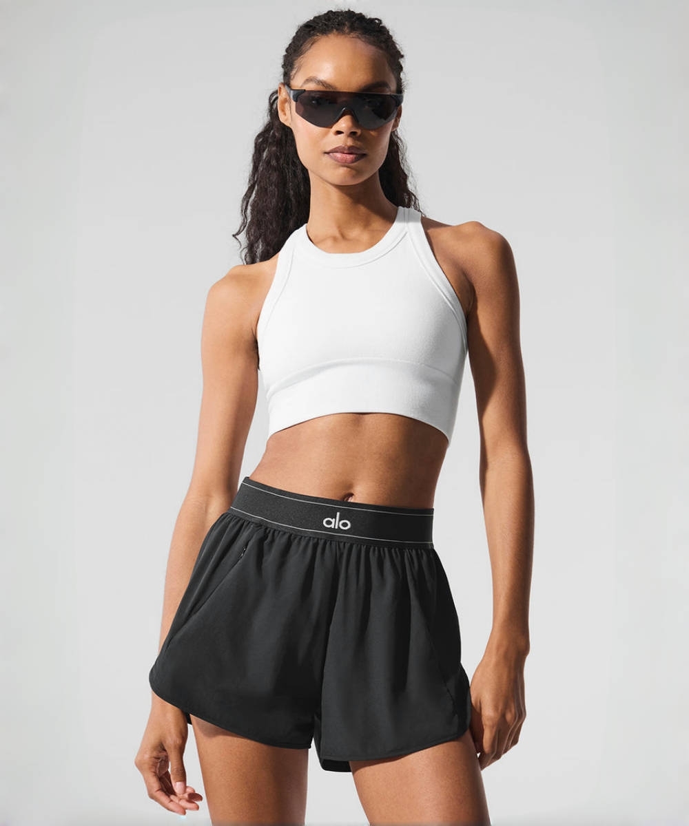 Seamless Ribbed Favorite Bra Tank - Lulualo