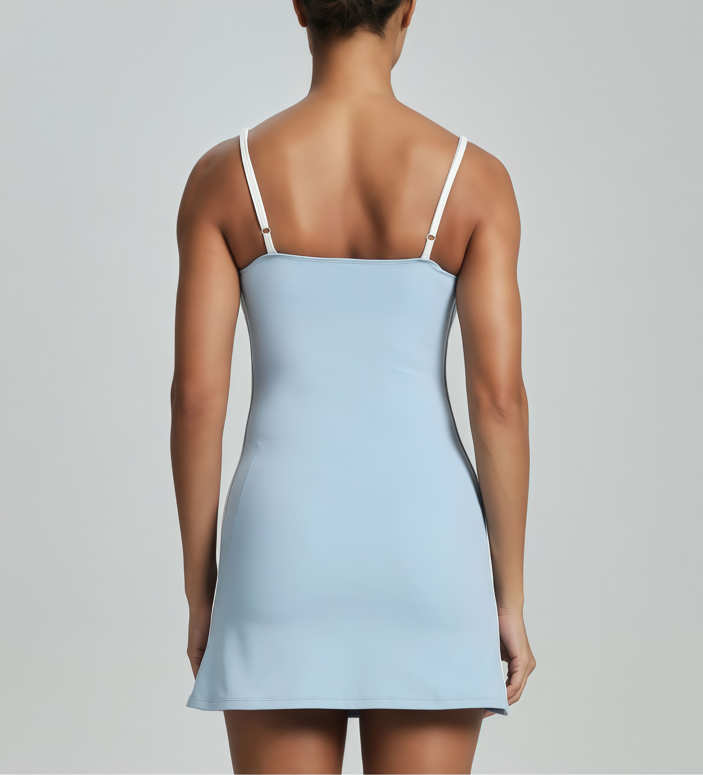 Airbrush Streamlined Dress - Lulualo