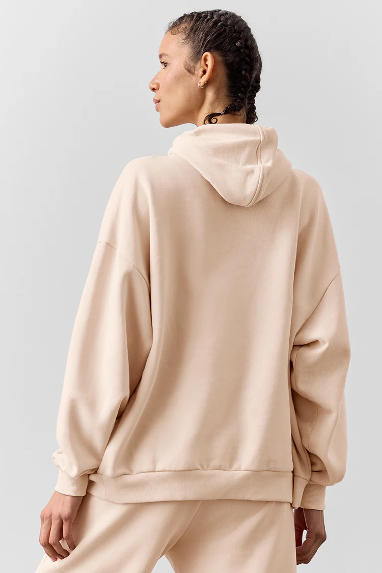 alo Accolade Full Zip Hoodie for Men and Women Fashion - Lulualo
