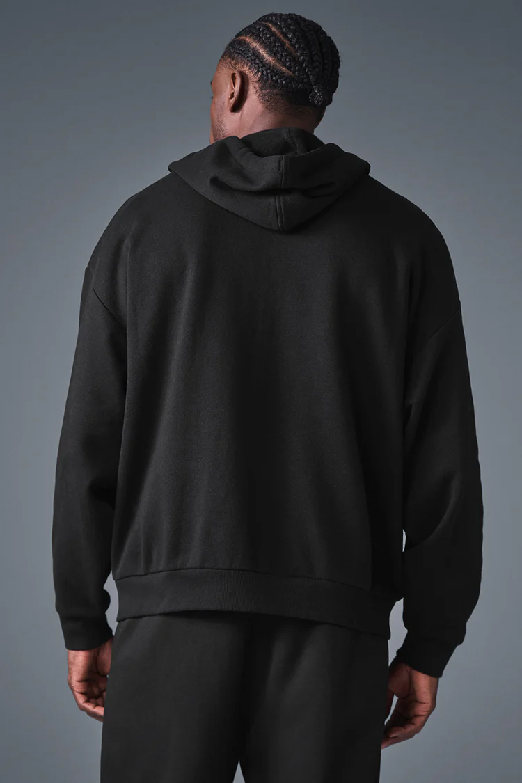 alo Accolade Full Zip Hoodie for Men and Women Fashion - Lulualo