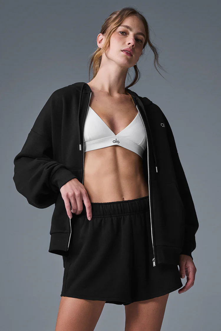 alo Accolade Full Zip Hoodie for Men and Women Fashion - Lulualo