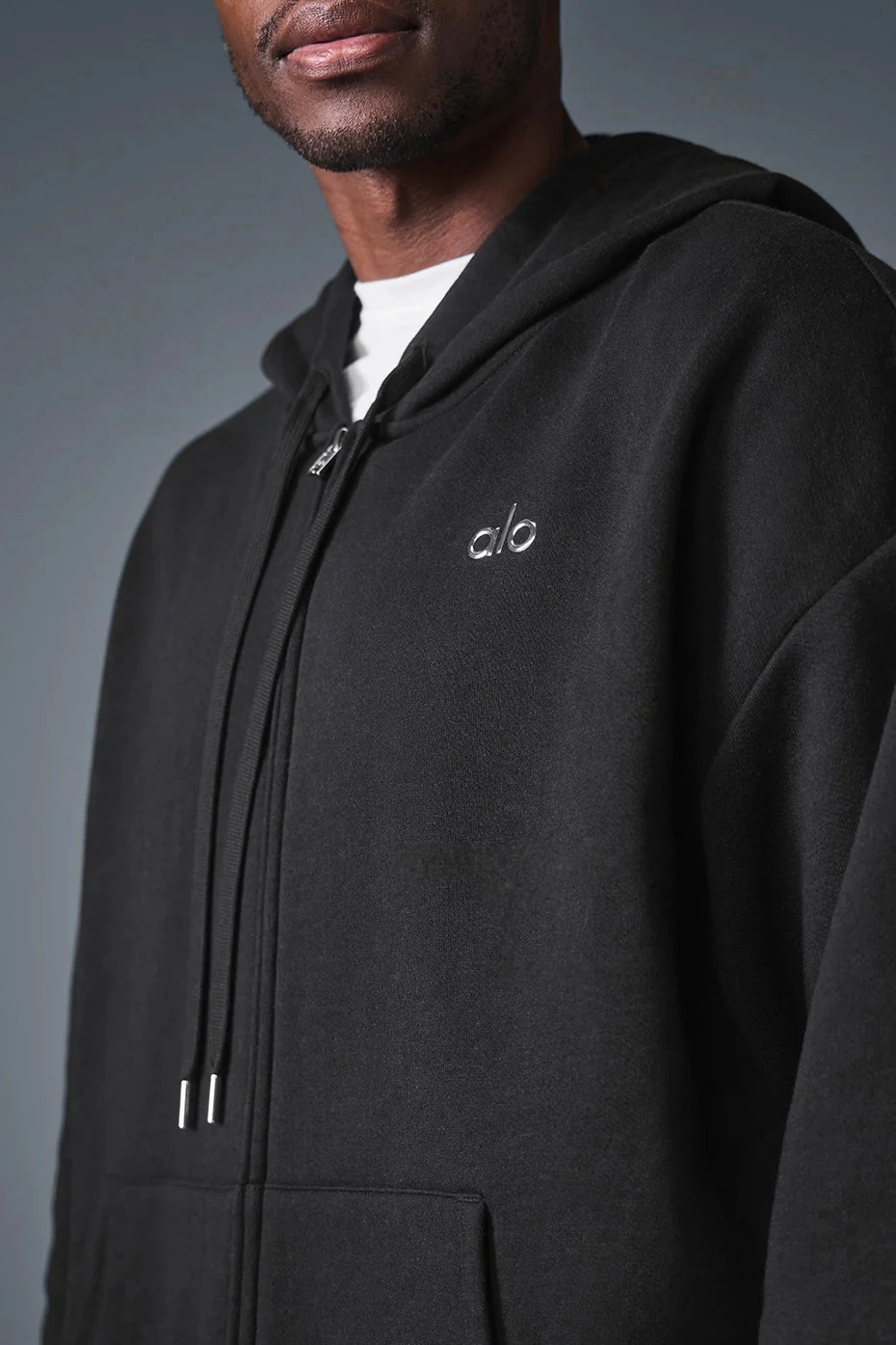 alo Accolade Full Zip Hoodie for Men and Women Fashion - Lulualo