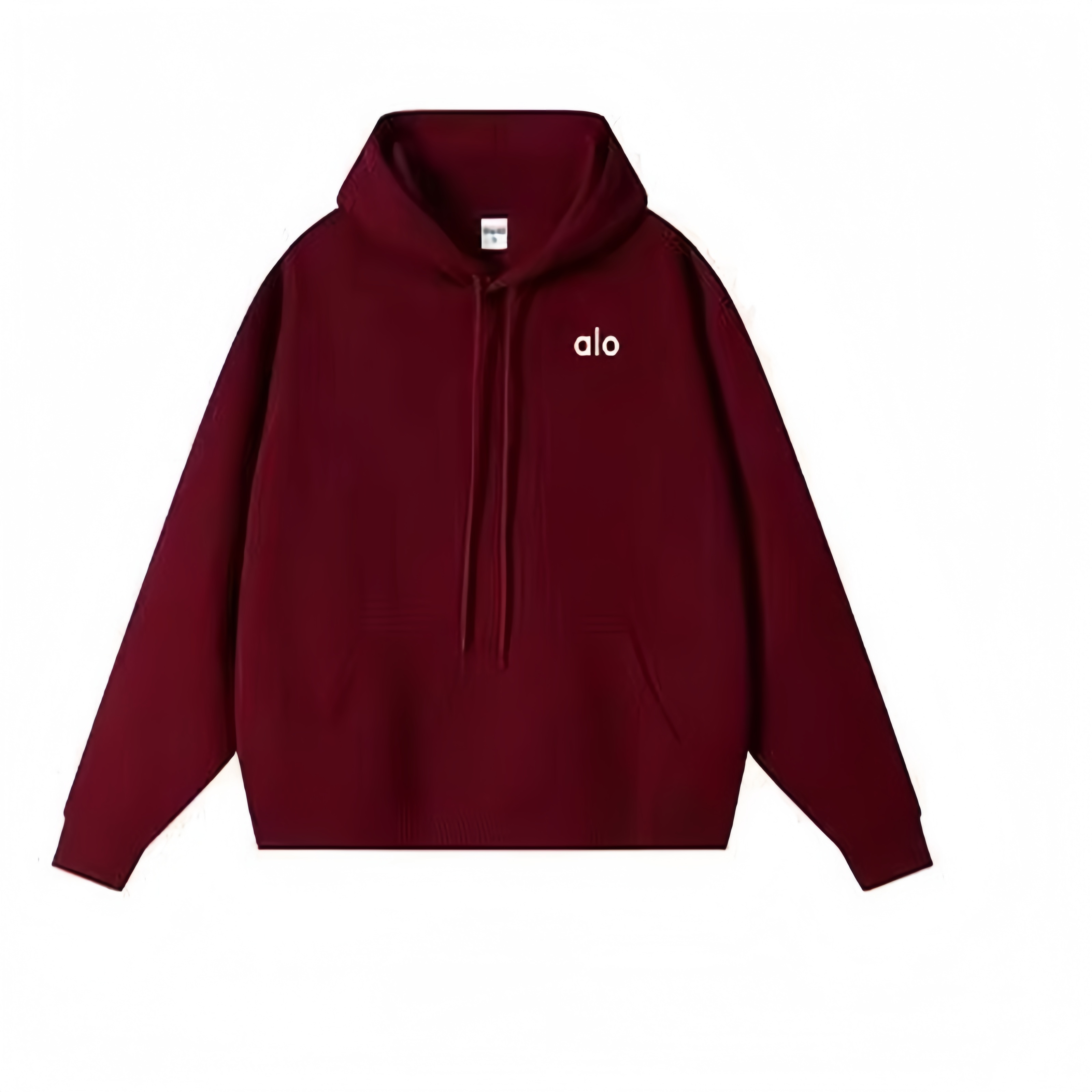 Alo Comfort Casual Sports Long Sleeve Hooded Sweatshirt - Lulualo