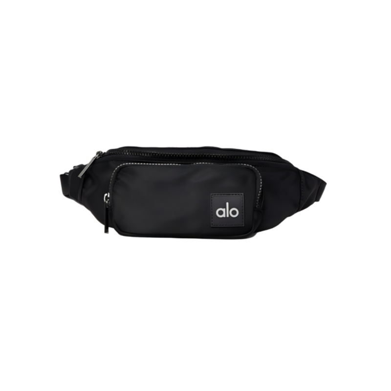Alo Solid color fashionable and versatile waist bag for men and women - Lulualo