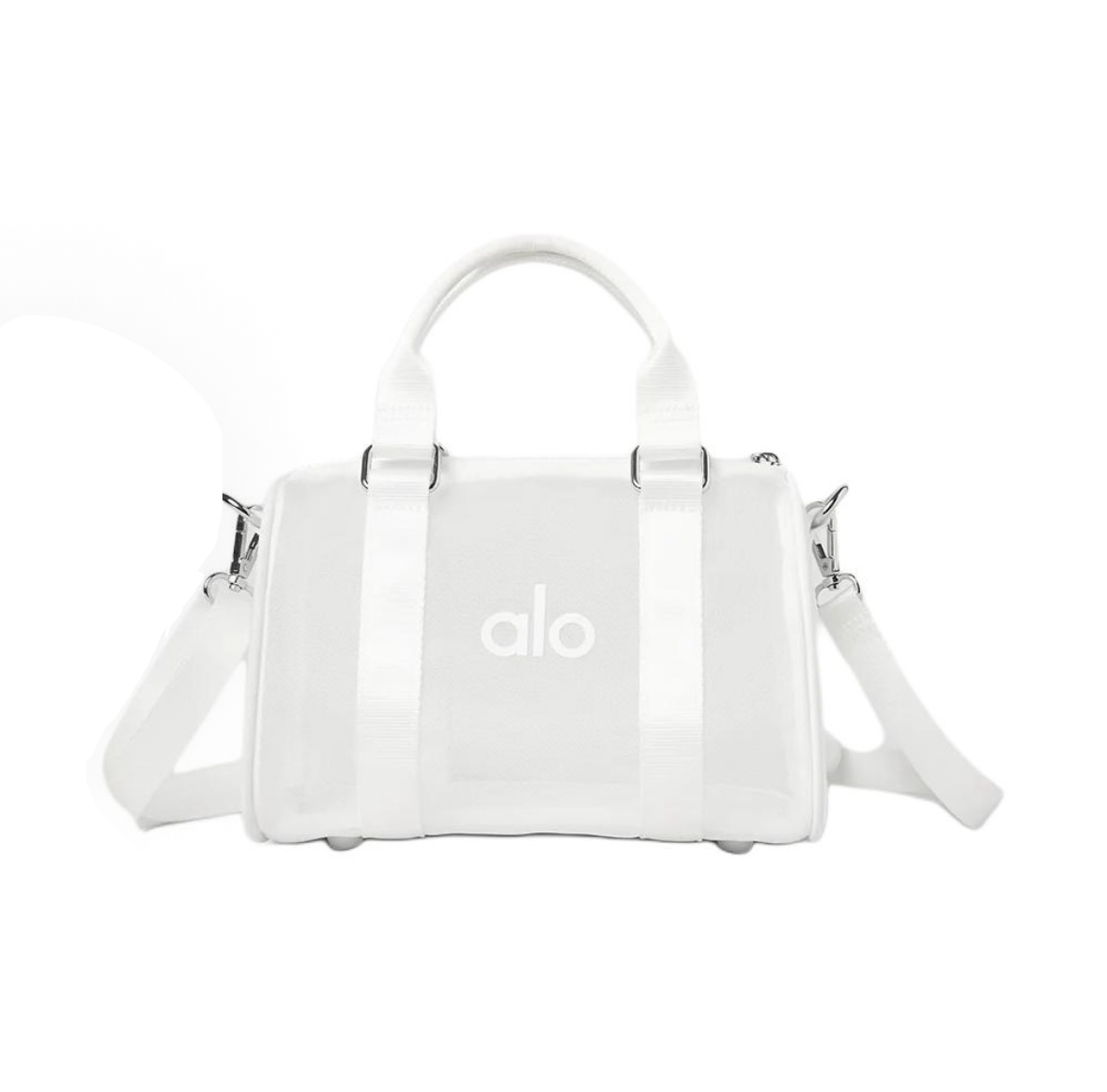 Alo Yoga Sheer Small Portable Shoulder Handbag for Women - Lulualo