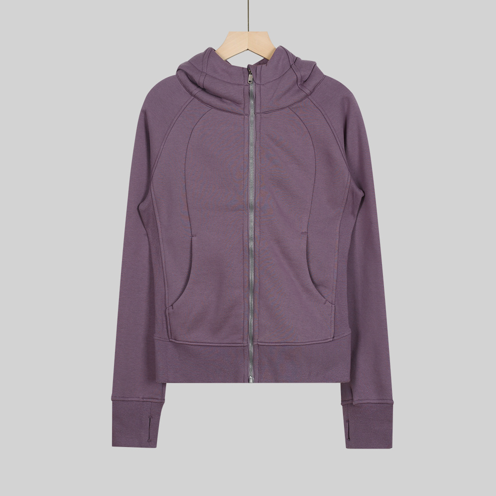 lululemon full-zip slim-fit sweatshirt - Lulualo