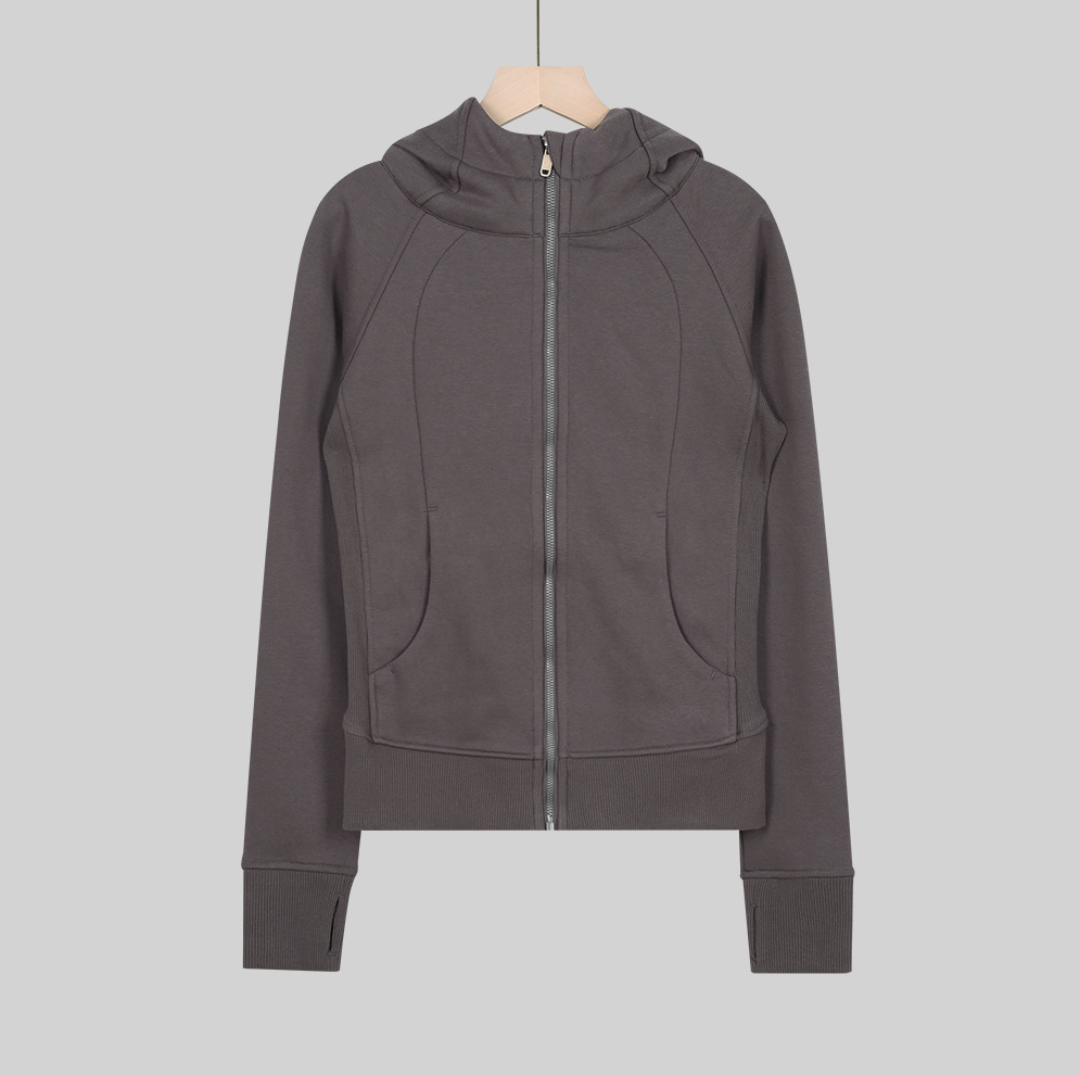 lululemon full-zip slim-fit sweatshirt - Lulualo