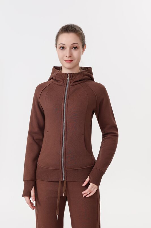 lululemon full-zip slim-fit sweatshirt - Lulualo