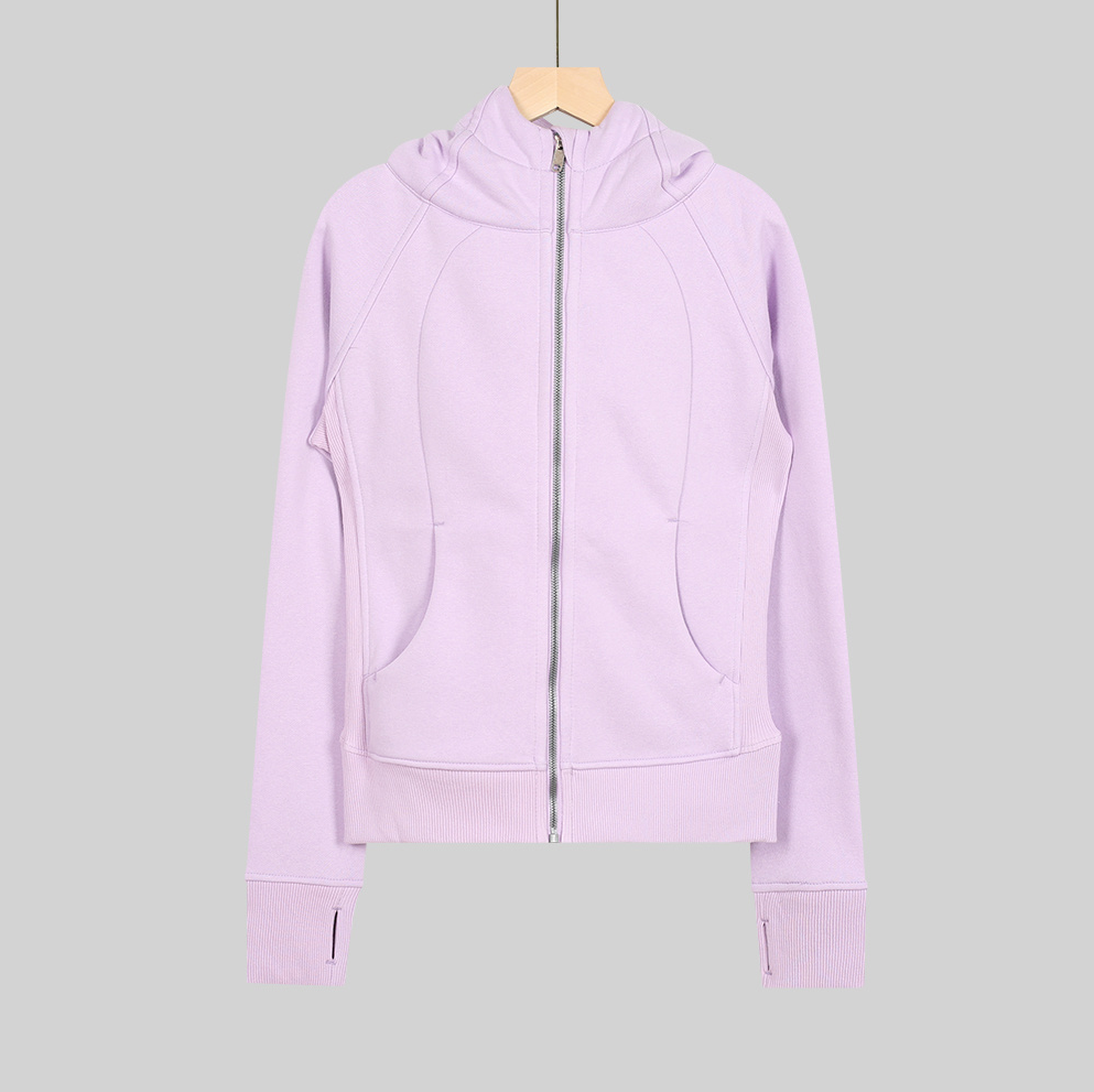 lululemon full-zip slim-fit sweatshirt - Lulualo