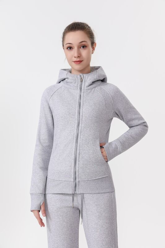 lululemon full-zip slim-fit sweatshirt - Lulualo