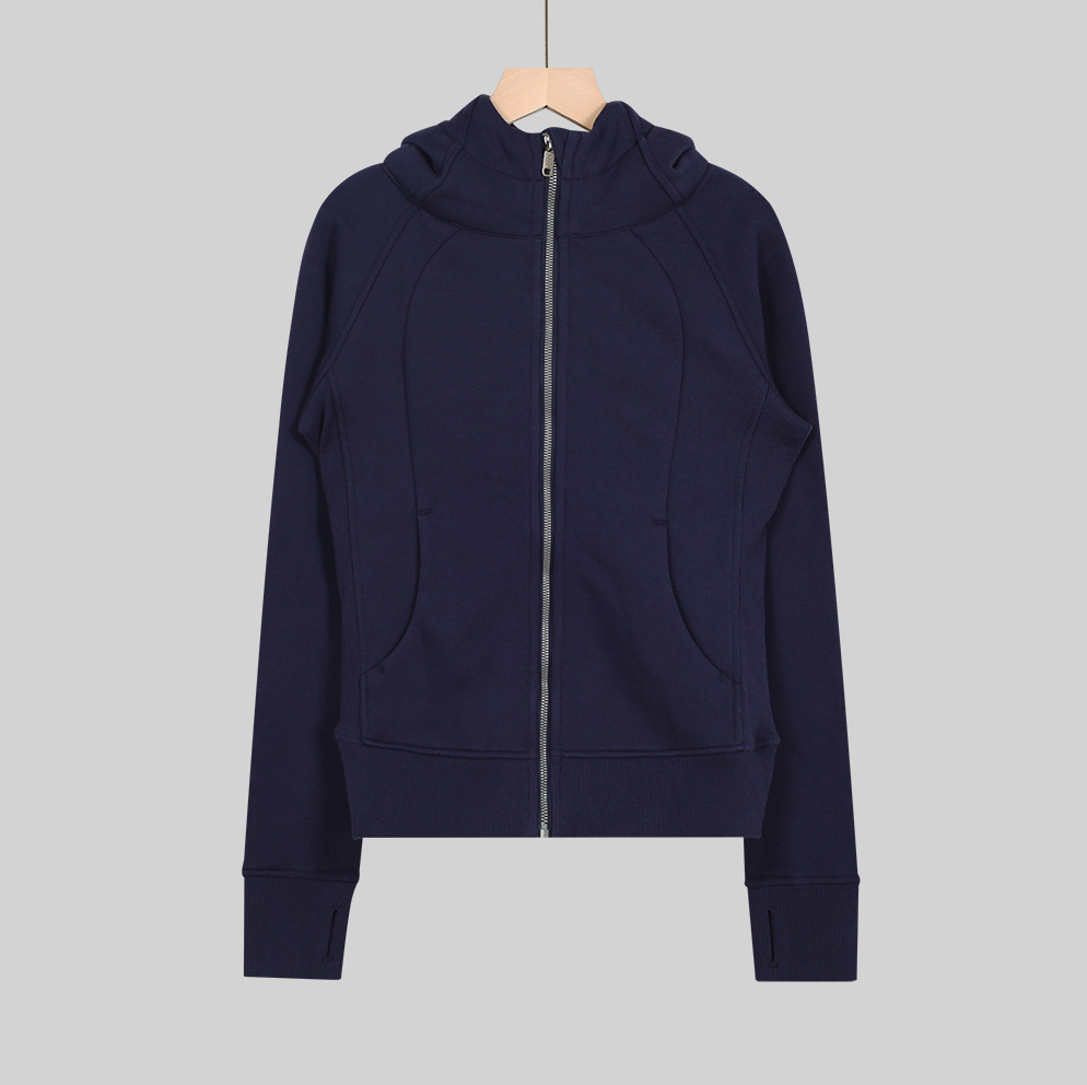 lululemon full-zip slim-fit sweatshirt - Lulualo