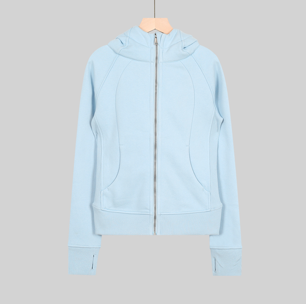 lululemon full-zip slim-fit sweatshirt - Lulualo