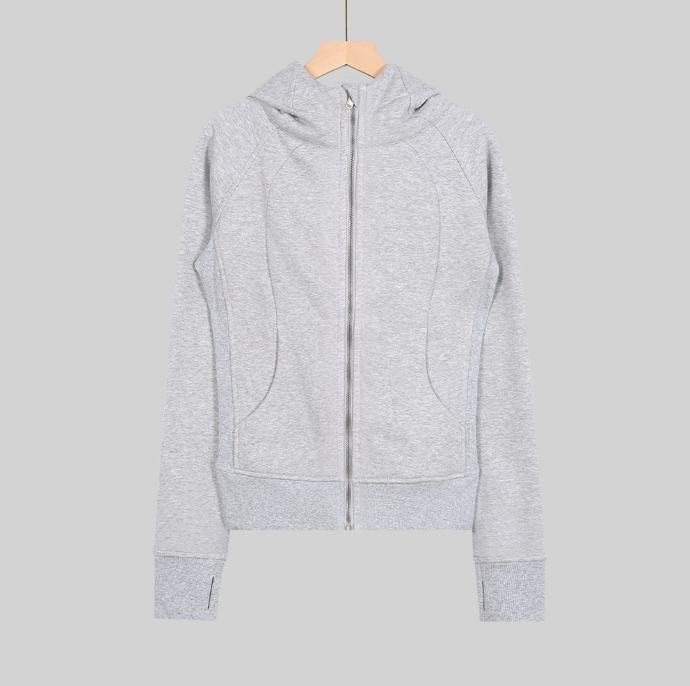 lululemon full-zip slim-fit sweatshirt - Lulualo