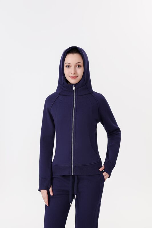 lululemon full-zip slim-fit sweatshirt - Lulualo