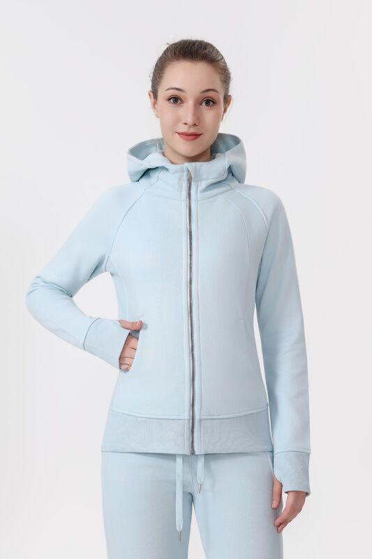 lululemon full-zip slim-fit sweatshirt - Lulualo