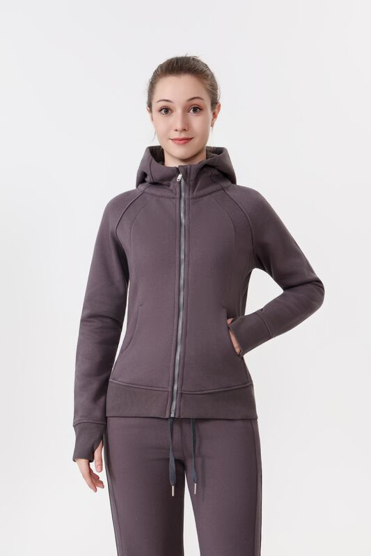 lululemon full-zip slim-fit sweatshirt - Lulualo