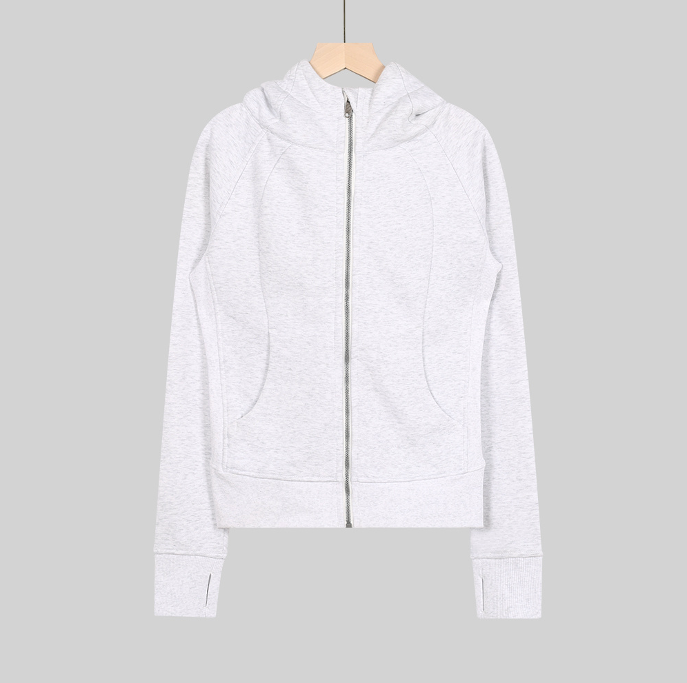 lululemon full-zip slim-fit sweatshirt - Lulualo