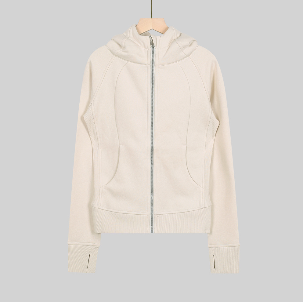 lululemon full-zip slim-fit sweatshirt - Lulualo