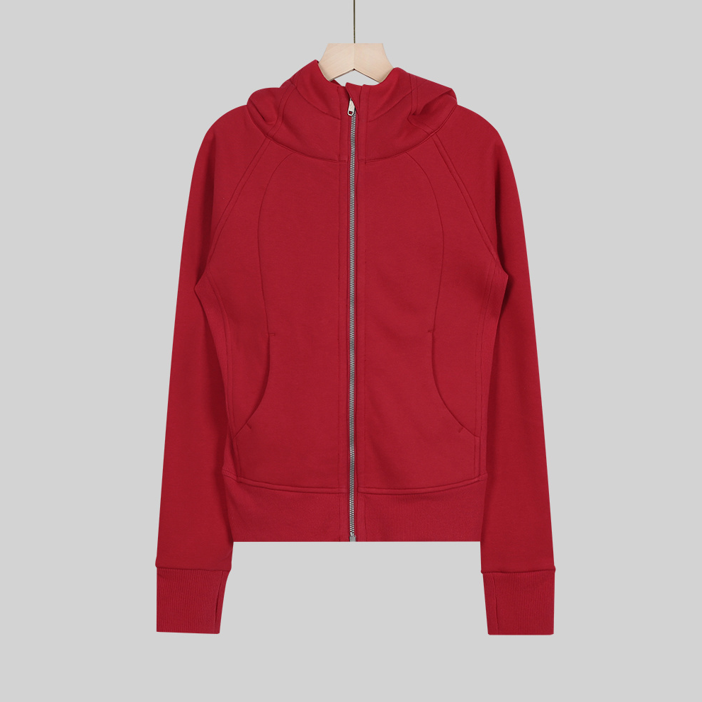 lululemon full-zip slim-fit sweatshirt - Lulualo