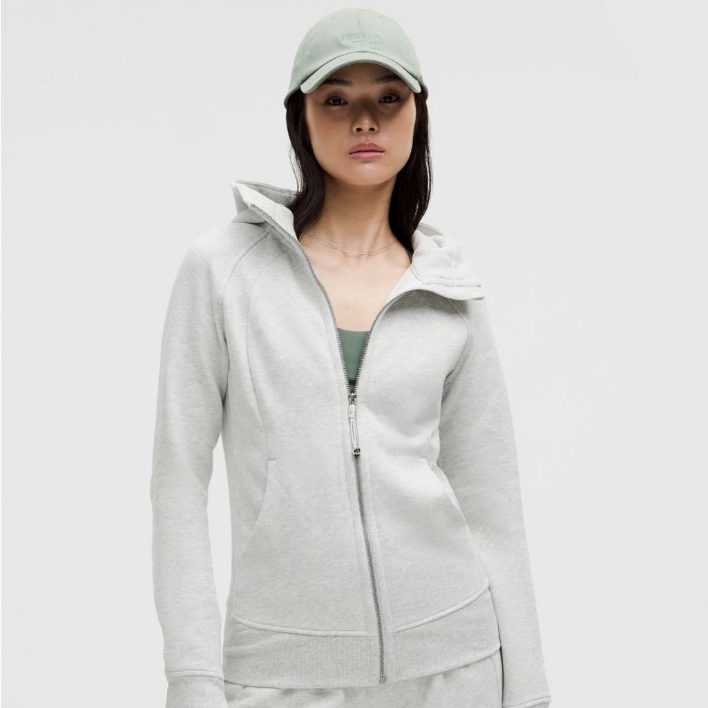 lululemon full-zip slim-fit sweatshirt - Lulualo