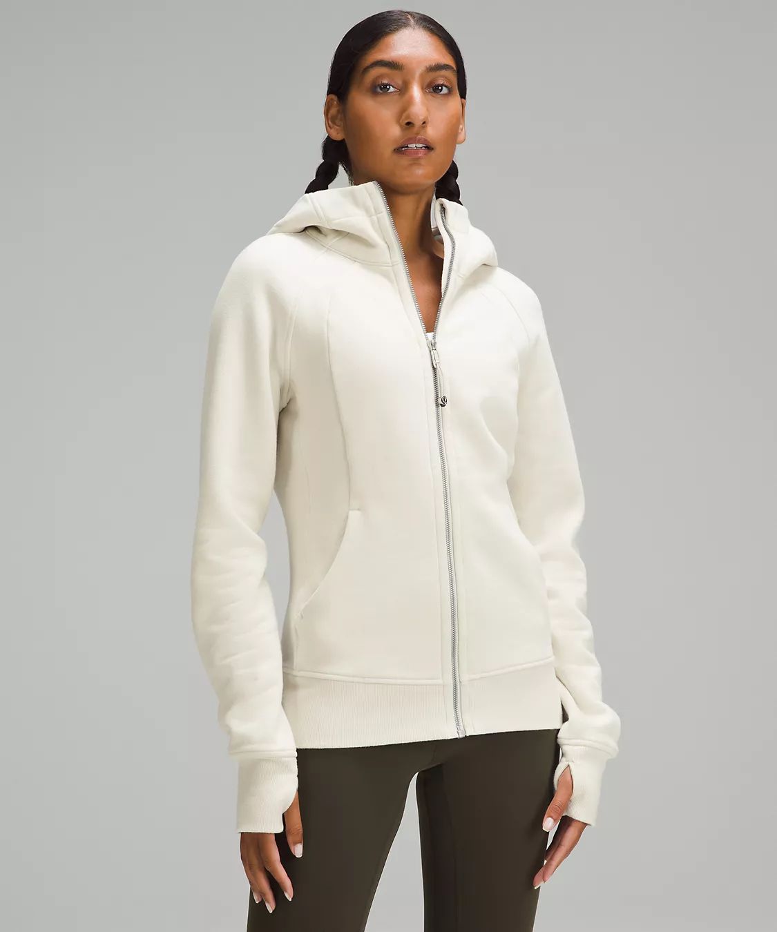 lululemon full-zip slim-fit sweatshirt - Lulualo