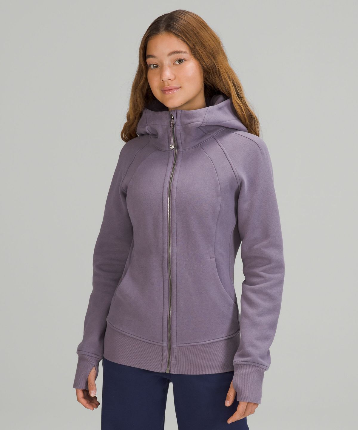 lululemon full-zip slim-fit sweatshirt - Lulualo