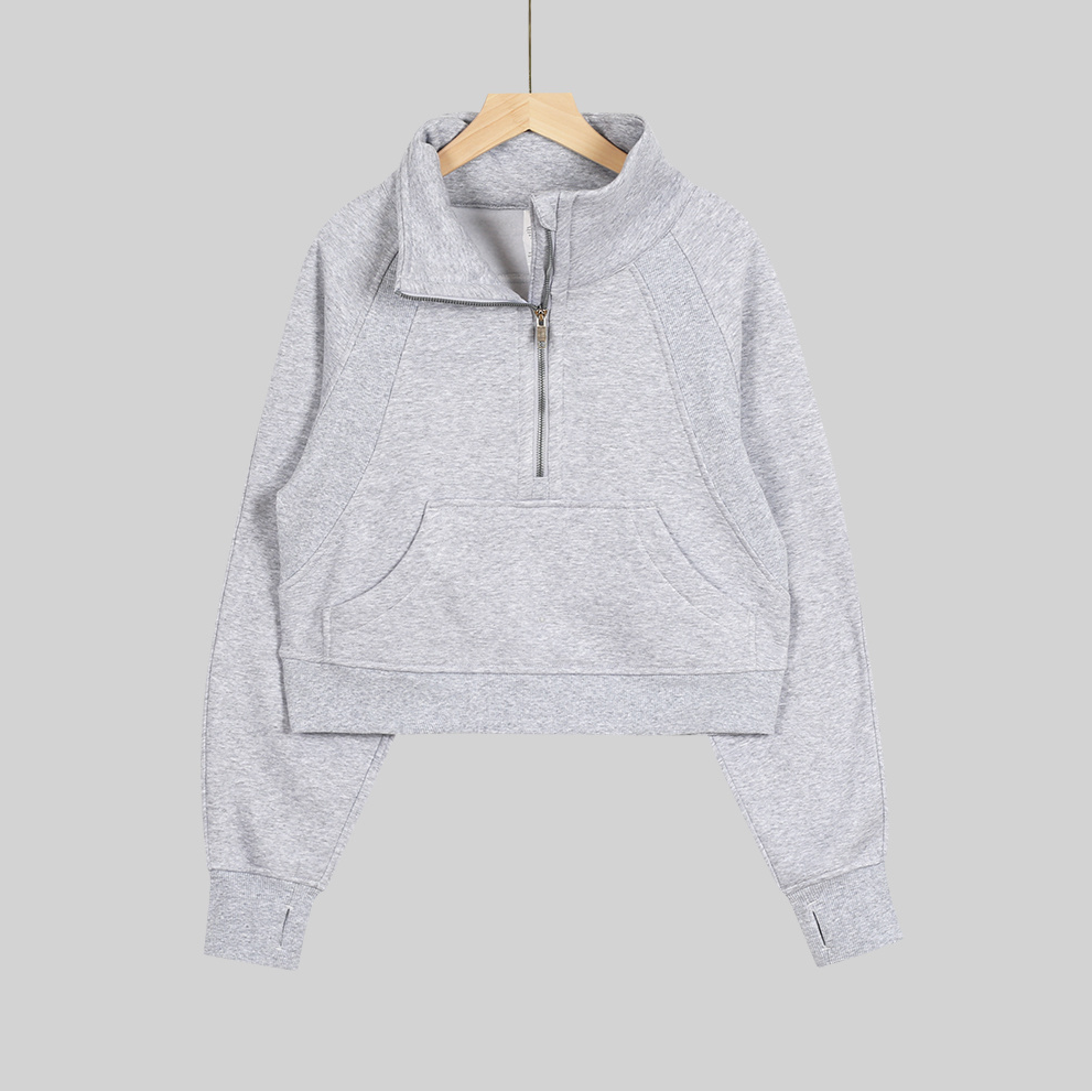 lululemon Half-zip stand-up collar loose sweatshirt - Lulualo