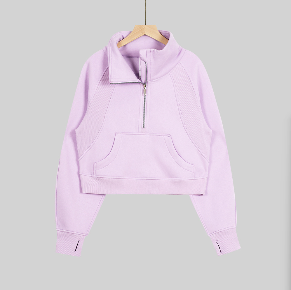 lululemon Half-zip stand-up collar loose sweatshirt - Lulualo