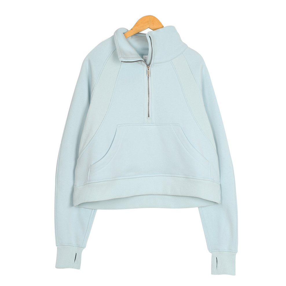 lululemon Half-zip stand-up collar loose sweatshirt - Lulualo