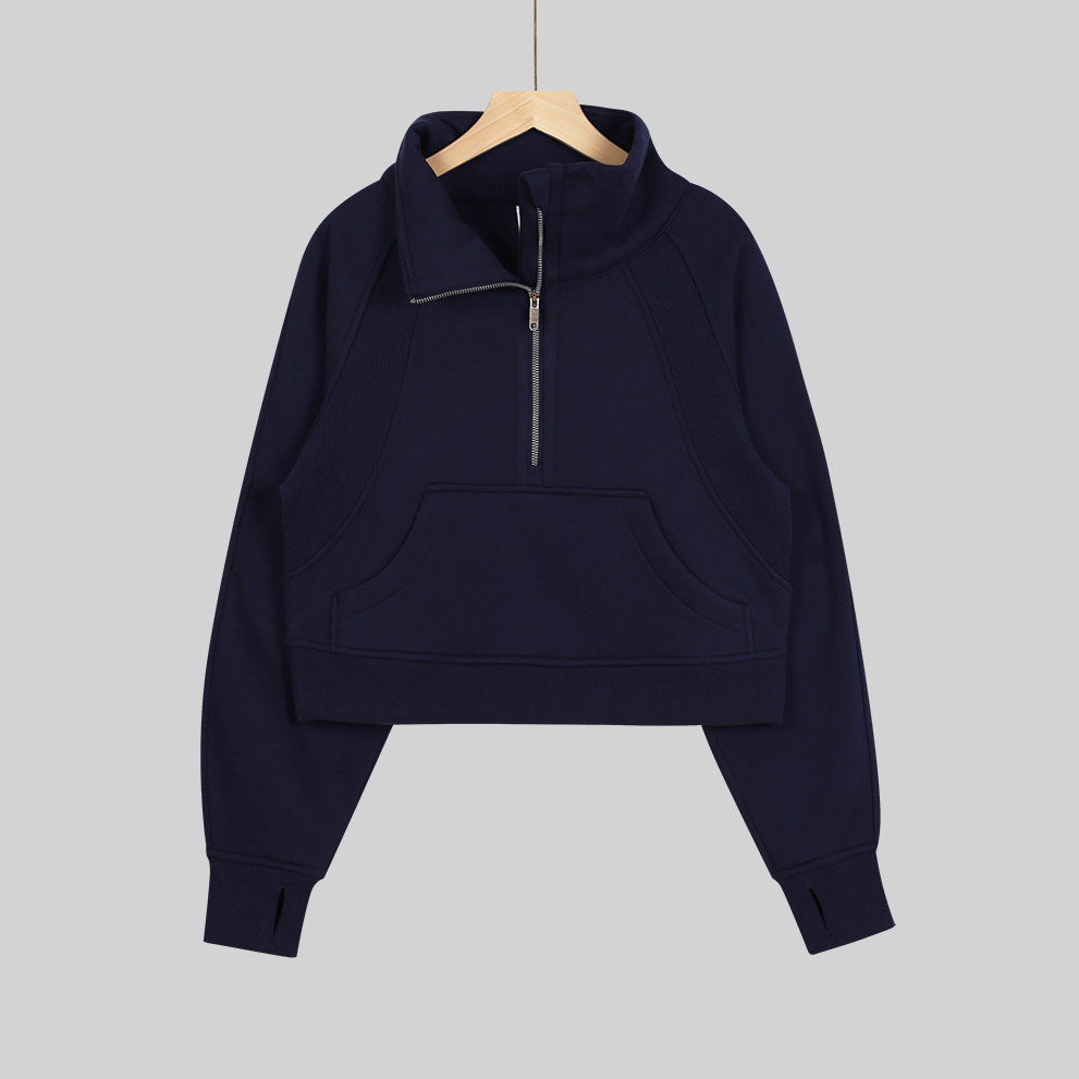 lululemon Half-zip stand-up collar loose sweatshirt - Lulualo