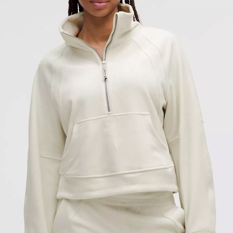 lululemon Half-zip stand-up collar loose sweatshirt - Lulualo