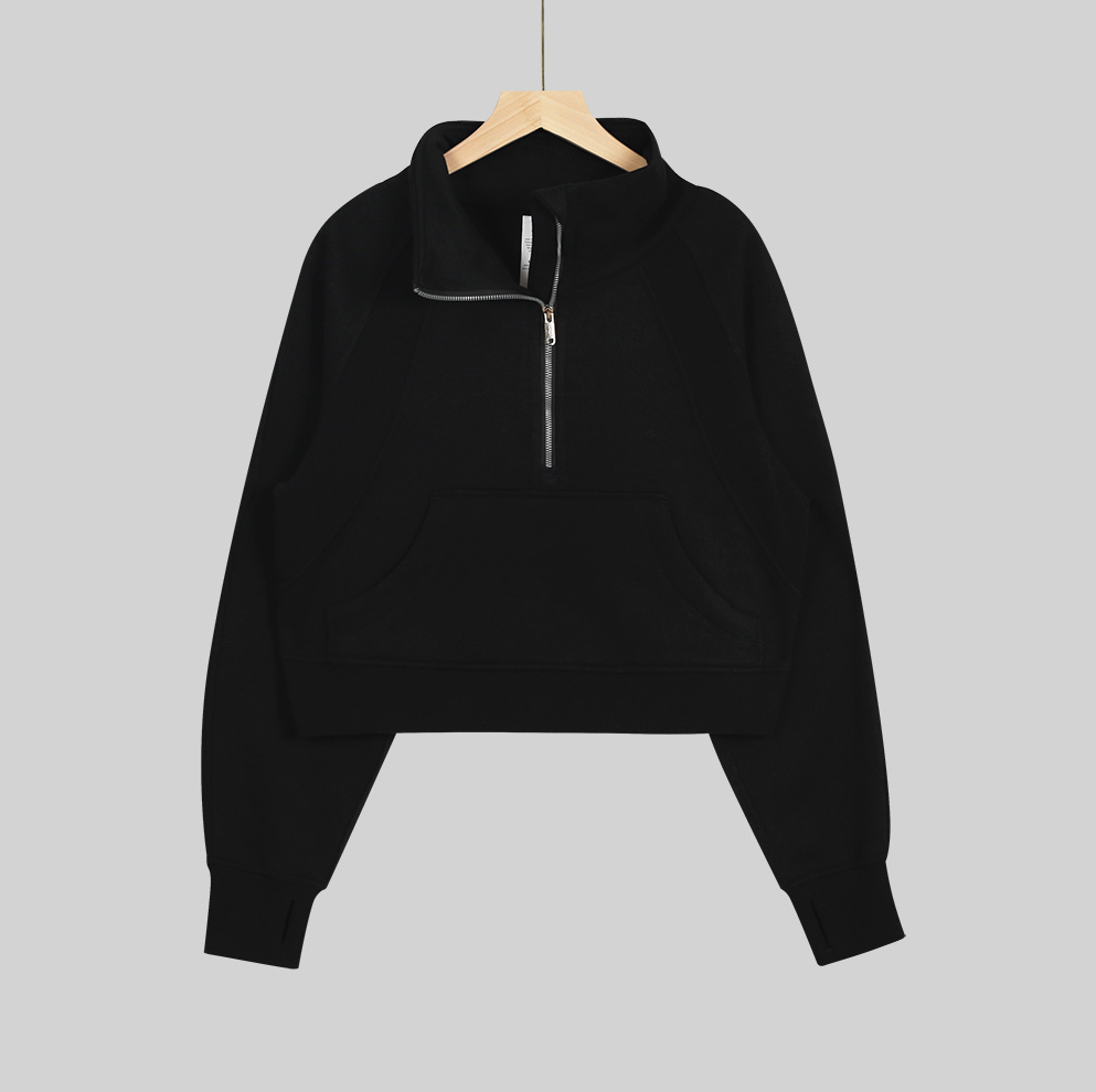 lululemon Half-zip stand-up collar loose sweatshirt - Lulualo