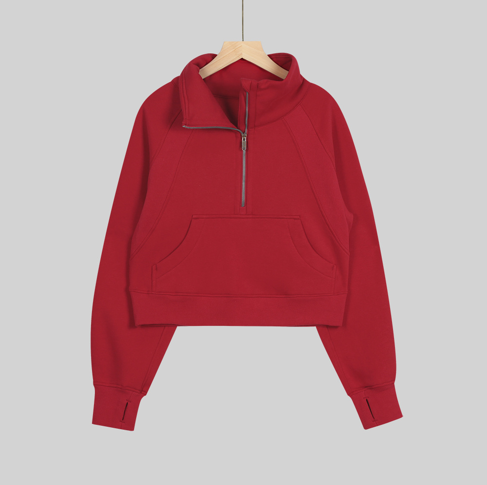 lululemon Half-zip stand-up collar loose sweatshirt - Lulualo