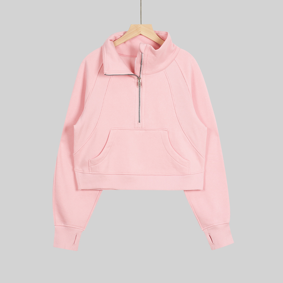 lululemon Half-zip stand-up collar loose sweatshirt - Lulualo