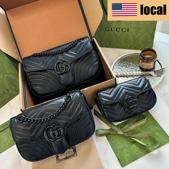 GUCCI GG Marmont series women's crossbody bag shoulder bag - Lulualo