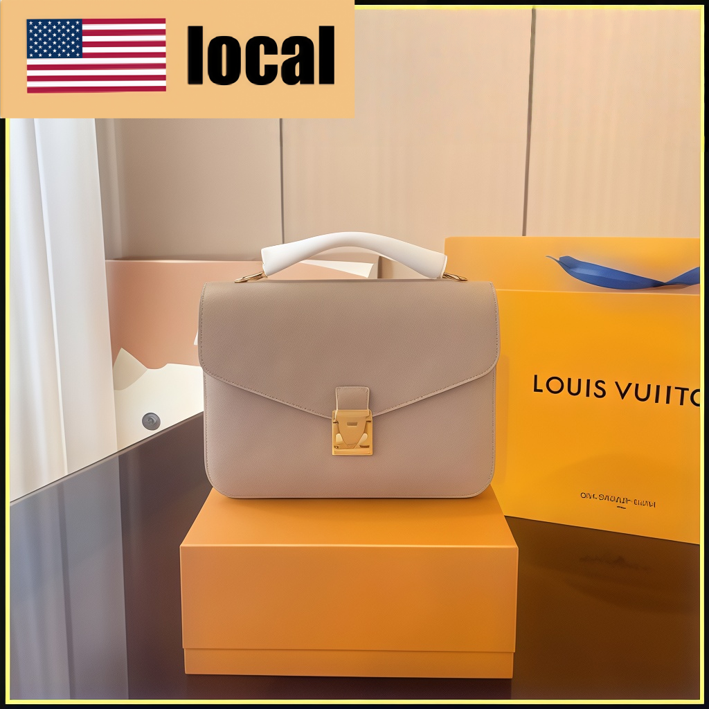 Louis Vuitton Vintage Shoulder Bag – Timeless Elegance in Monogram Canvas - Lulualo