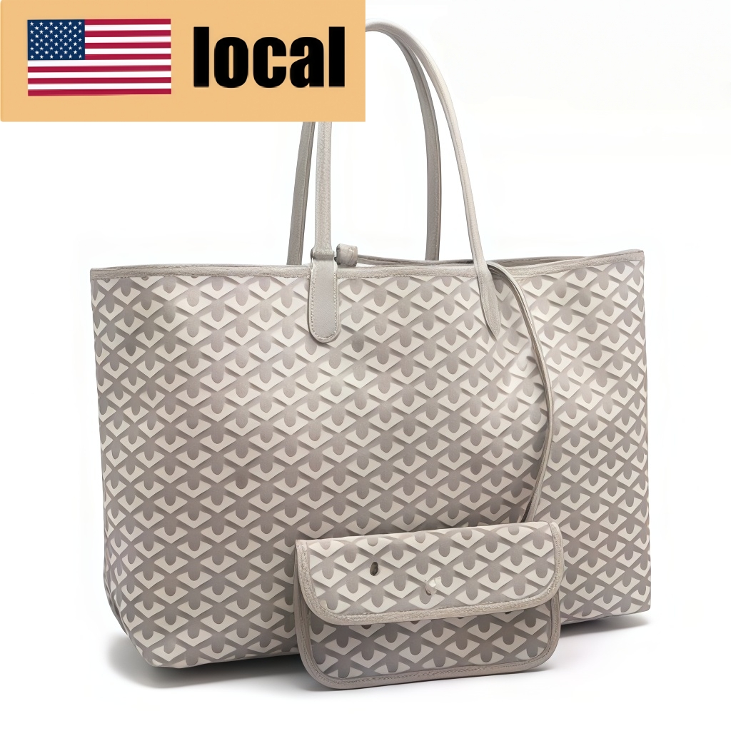 GOYARD Saint Louis Y-shaped monogram full-print mother-and-child tote bag - Lulualo