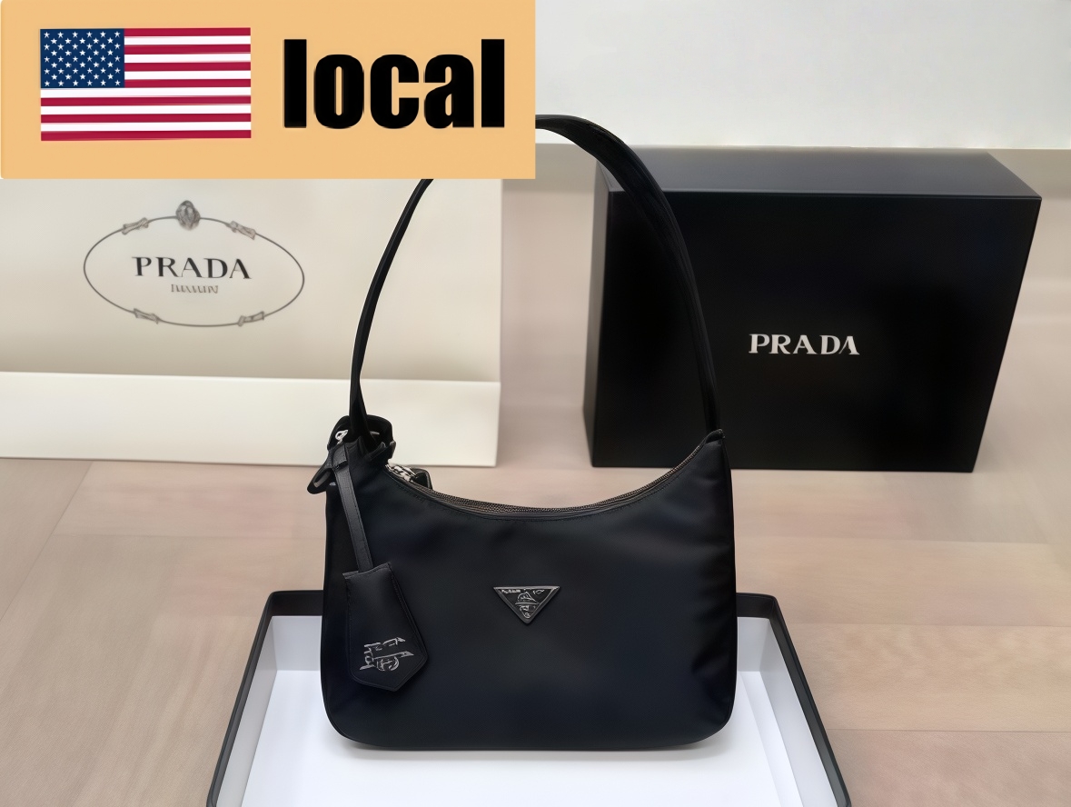 Prada Women's Shoulder Bags Underarm Bags - Lulualo