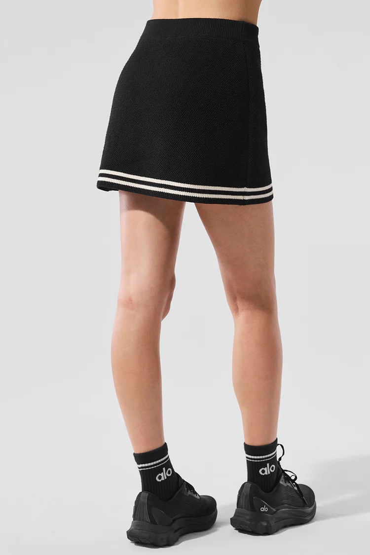 Alo Tennis Club Sweater Knit Skirt - Lulualo