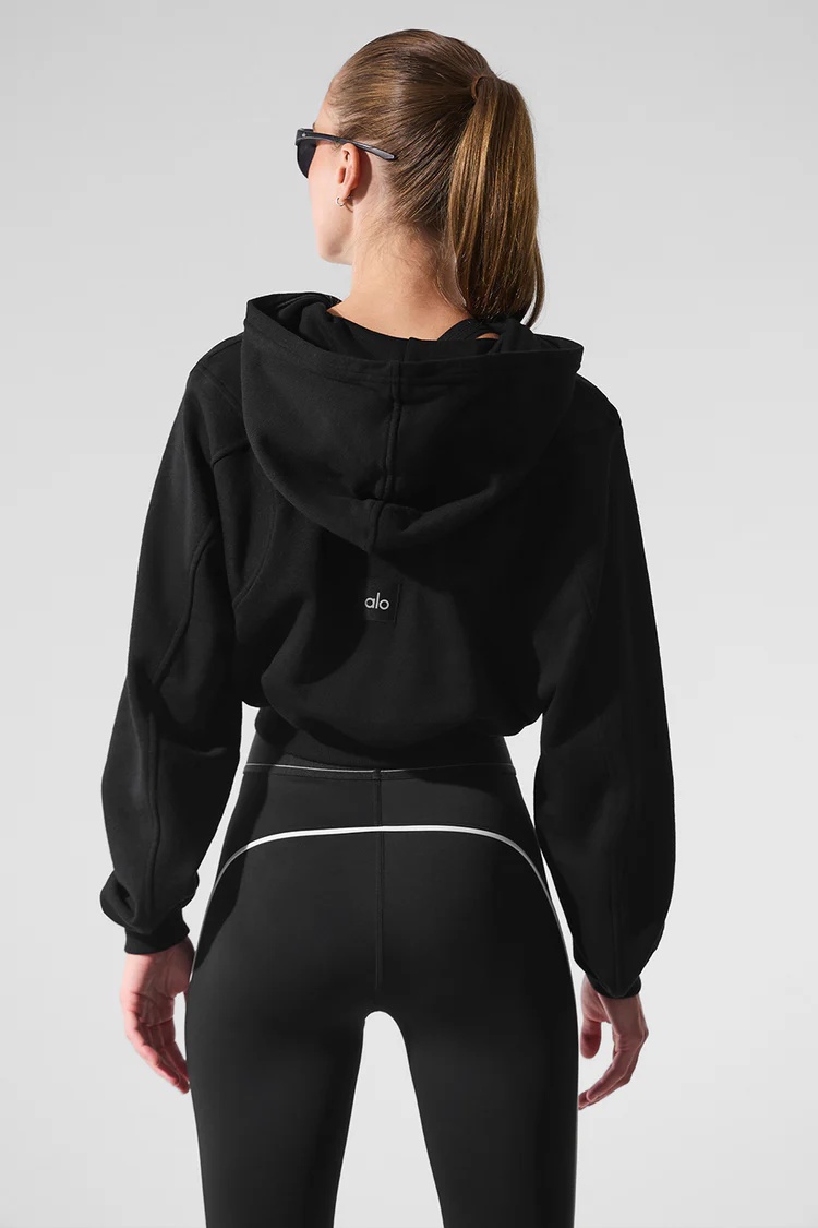 ALO Sweet Escape Zip Up Hoodie - Lulualo