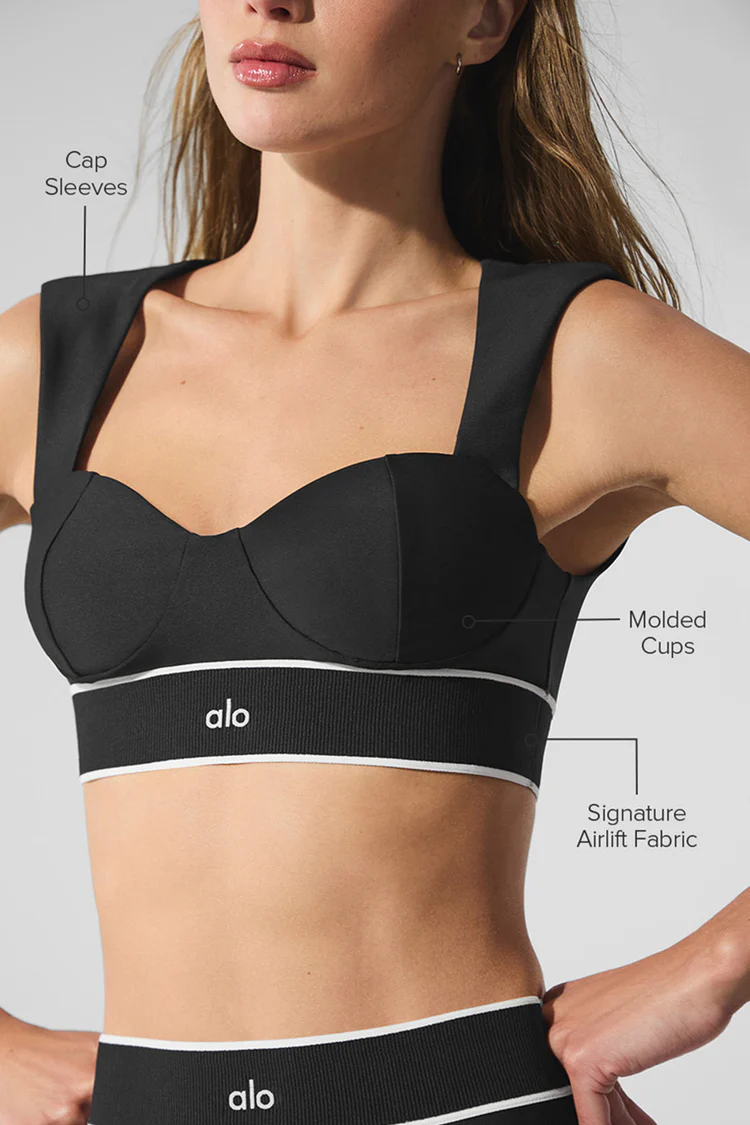 alo Airlift Alignment Bra - Lulualo