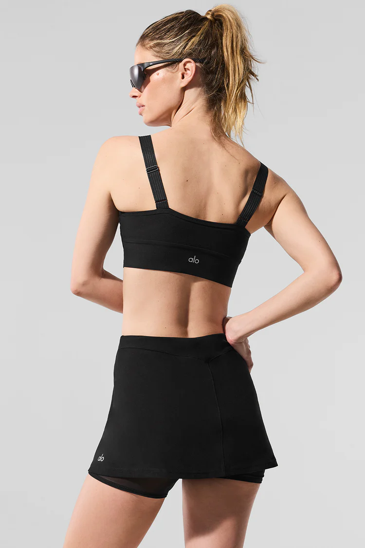 Alo Alosoft Serve It Up Bra+Skirt Suit - Lulualo