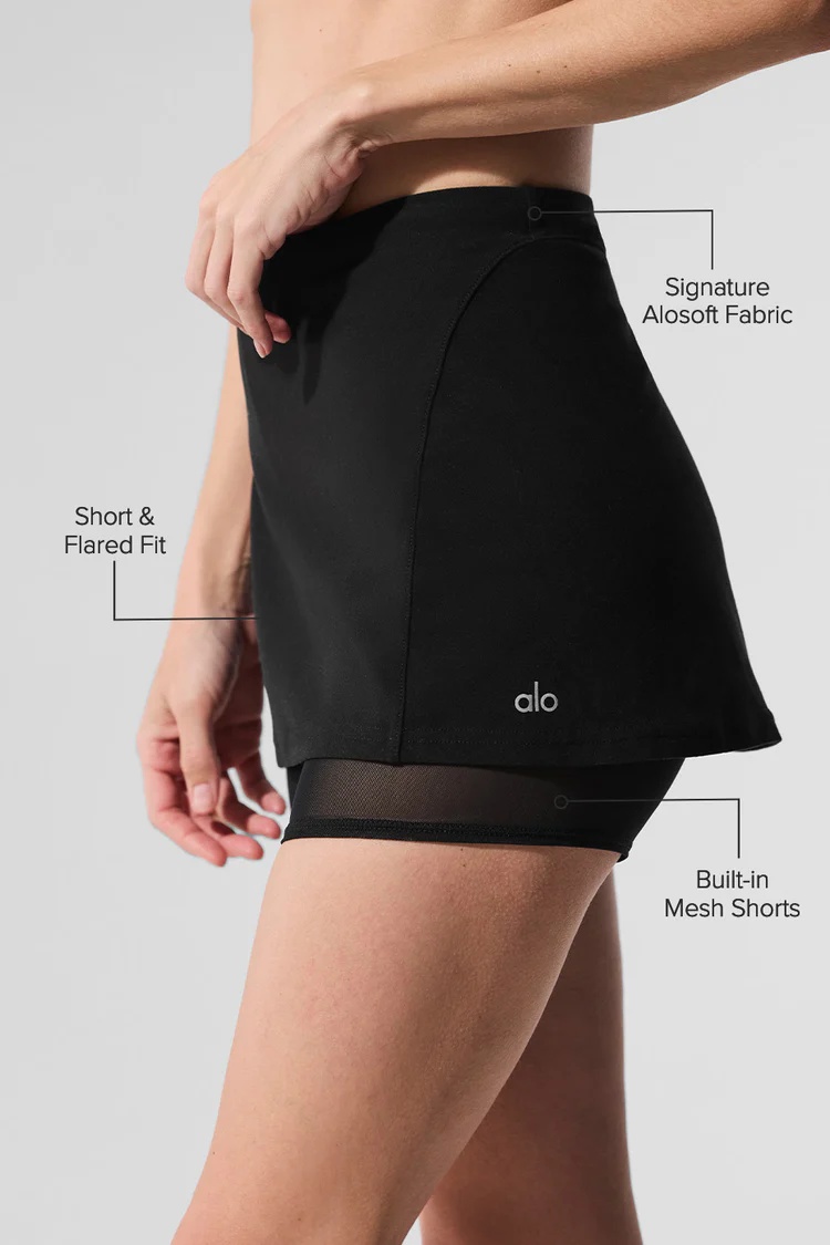 ALO Alosoft Serve It Up Skirt - Lulualo