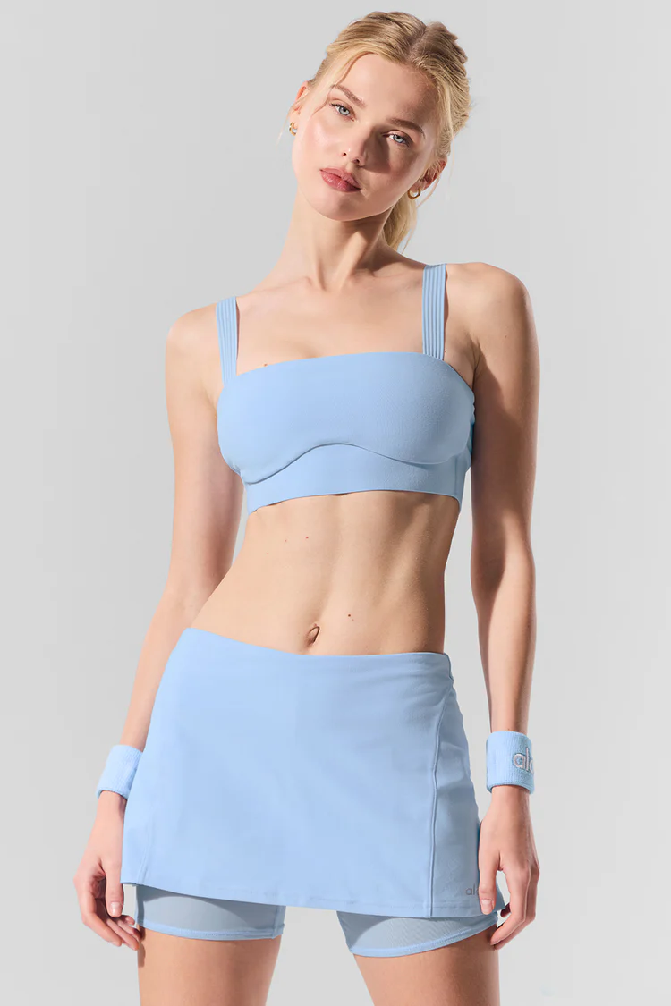 Alo Alosoft Serve It Up Bra+Skirt Suit - Lulualo