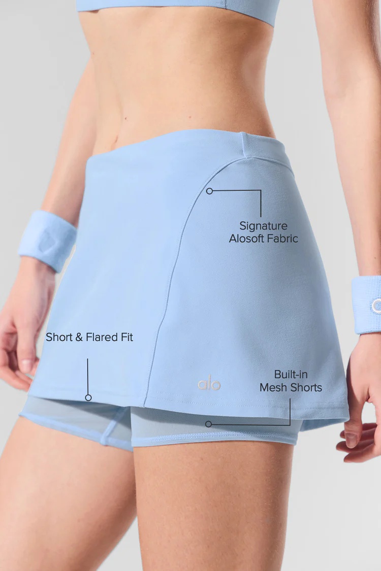ALO Alosoft Serve It Up Skirt - Lulualo